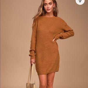 Lulus sweater dress